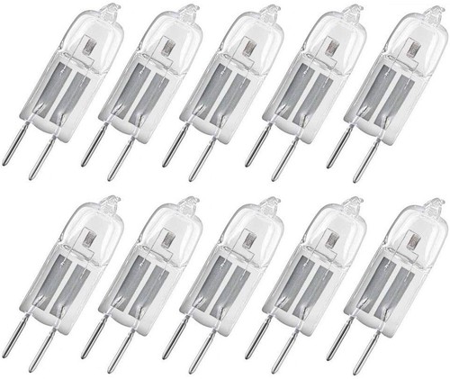 10x stiftsockellampe halogen - 10x,