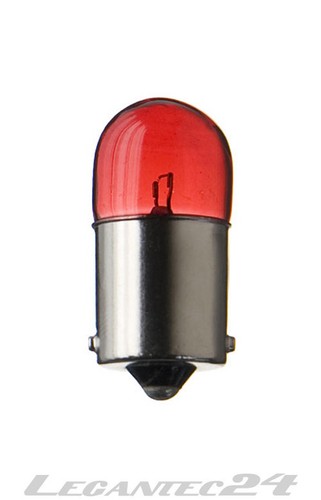 Glühlampe ba15s rot - 5w,